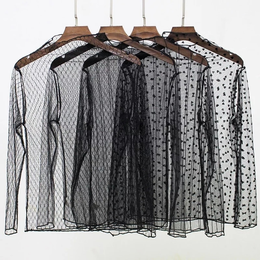 Sheer Lace Top
